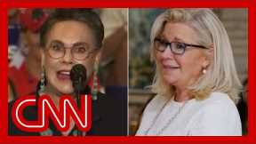 Hear what Liz Cheney's opponent isn't telling her supporters