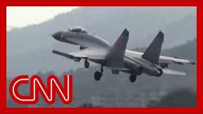 China sends 27 warplanes into Taiwan ADIZ airspace
