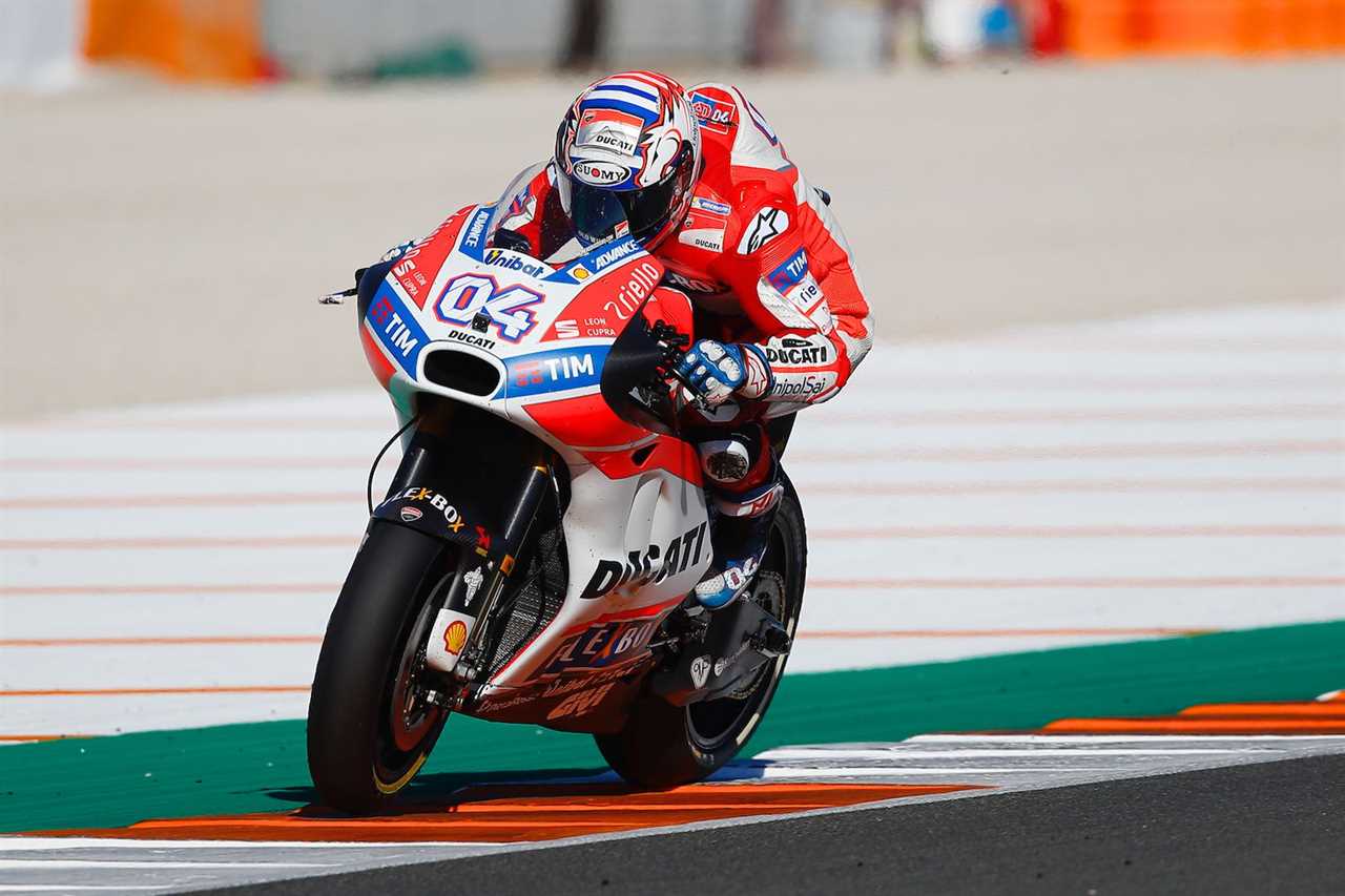 2017 MotoGP Season Ducati's Andrea Dovizioso