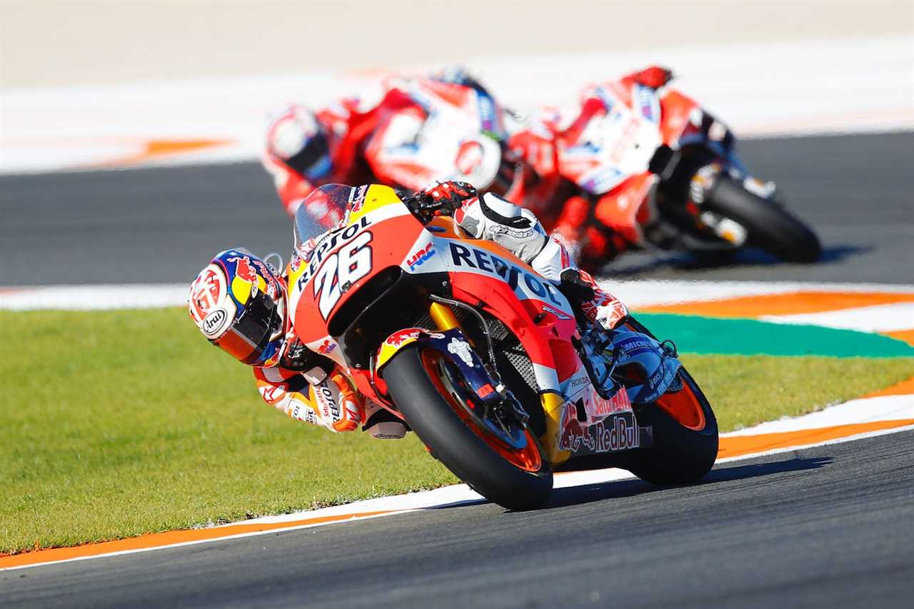 2017 MotoGP Season Honda's Dani Pedrosa
