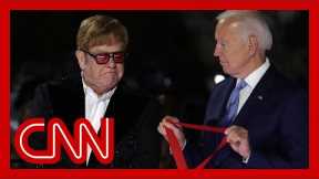 Biden's surprise brings Elton John to tears at White House