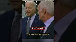 Mehdi Challenges Biden On Claiming #pandemic Is Over