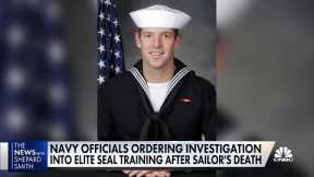 Navy orders investigation into SEAL training following sailor's death