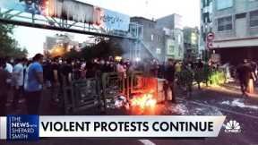 Iran warns U.S. against supporting protesters there