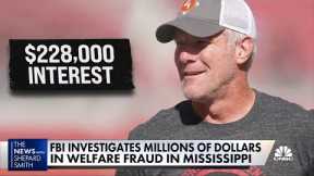 FBI questions Brett Favre in Mississippi welfare fraud case