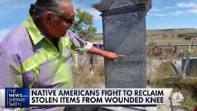 Lakota descendants push to get artifacts back 132 years after Wounded Knee massacre