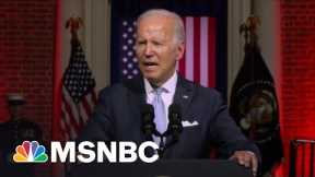 President Joe Biden Delivers A Prime-Time Speech Warning About The Potential Collapse Of Democracy