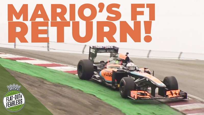 [Video] Mario Andretti drives modern McLaren F1 car