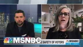 Katie Hobbs Talks Voter Intimidation In Arizona As Early Voting Is Underway