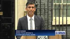 Prime Minister Rishi Sunak Delivers Statement on New Leadership