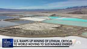 America's largest lithium mine ramps up production as the world moves to sustainable energy