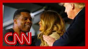 Hear Trump defend Herschel Walker over domestic violence allegations