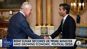Rishi Sunak officially named British PM