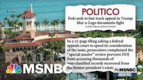 DOJ Pushes To Speed Up 'Special Master' Review Of Documents Seized At Mar-a-Lago