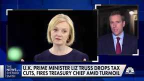 U.K. Prime Minister Liz Truss drops tax cuts, fires Treasury chief amid turmoil