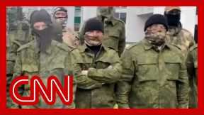Angry, masked Russian soldiers say they aren't getting paid
