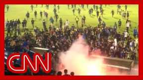 At least 130 dead after soccer match, police say