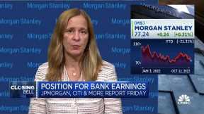 Bank earnings will be a rocky ride, says Morgan Stanley's Betsy Graseck