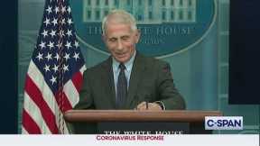 CLIPS: Dr. Anthony Fauci Final White House Briefing