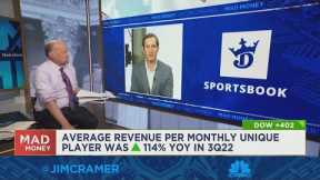 DraftKings CEO says the company was 'very pleased' with its user growth in latest quarter