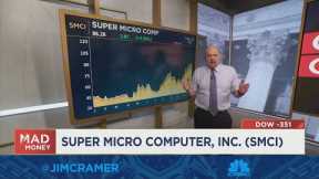 Cramer explains why he's torn on this information technology firm's stock