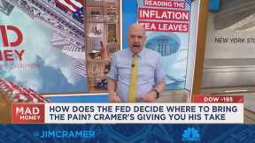 Cramer explains the factors driving the Fed's inflation strategy