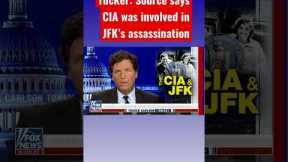 Tucker reacts to bombshell source alleging CIA’s involvement in JFK’s murder #shorts