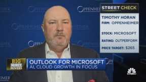 Oppenheimer's Timothy Horan discusses the outlook for Microsoft
