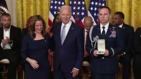 Biden awards Presidential Citizens Medals on two-year anniversary of Jan. 6