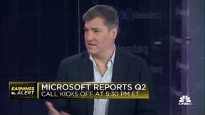 Fast Money traders break down Microsoft's recent earnings results