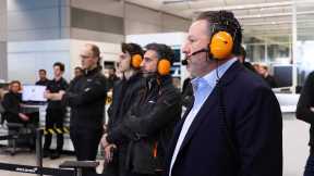 WATCH: Oscar Piastri and new Team Principal Andrea Stella observe as McLaren’s 2023 F1 car is fired up 