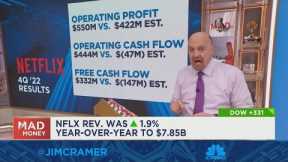 Cramer explains why he's bullish on Netflix