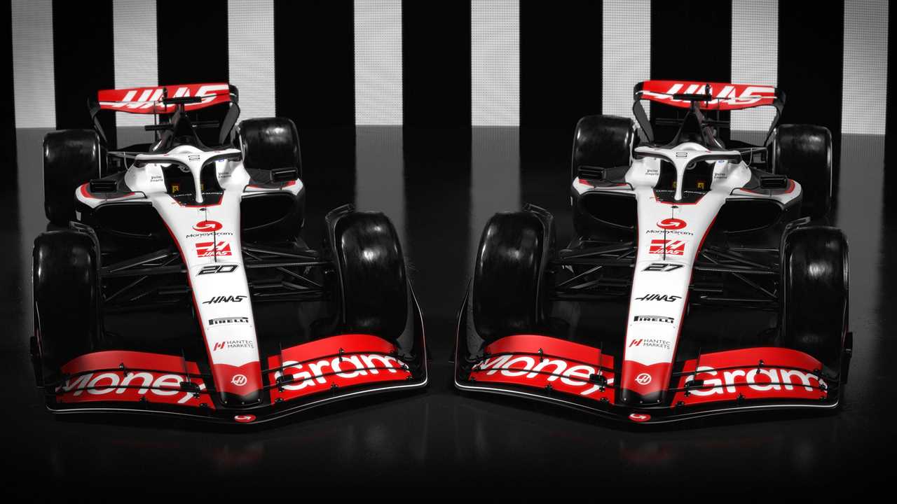 haas f1 team livery 2023