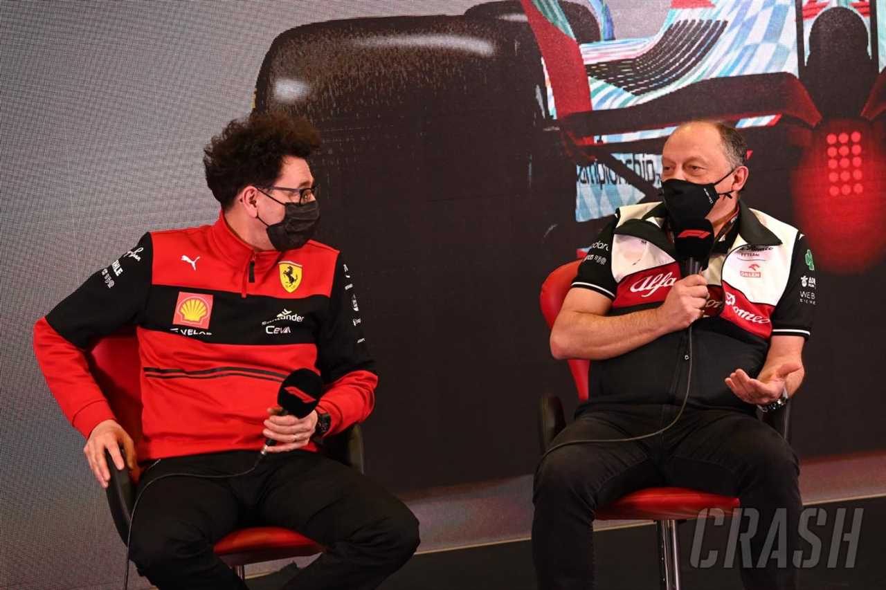 Vasseur reveals 'handover' from Binotto and advice from Todt