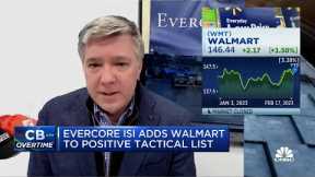 Evercore's Greg Melich likes Walmart over Home Depot short-term