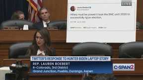 Rep. Lauren Boebert to former Twitter Employees: Who the hell do you think you are?!?