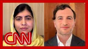 Hear Airbnb co-founder explain his massive donation to Malala fund