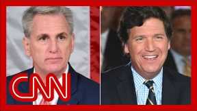 Hear why Kevin McCarthy gave Jan. 6 security footage to Tucker Carlson