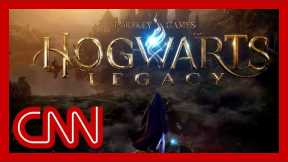 CNN plays Harry Potter game Hogwarts Legacy as it breaks records