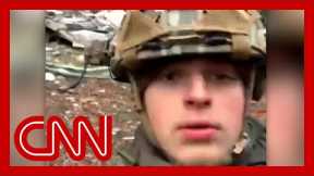 Ukrainian soldier shares video diary from time at front lines