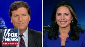 Tulsi Gabbard tells Tucker the Biden admin have been 'busted' on 'absurd cover-up'