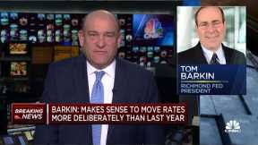 Richmond Fed Pres. Tom Barkin: No rate cuts for this year