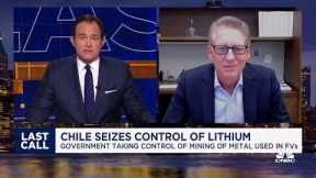 Albemarle CEO Kent Masters explains Chile's push to nationalize the country's lithium
