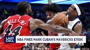 NBA fines Mark Cuban's Mavericks $750K for tanking key game