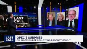 OPEC's surprise: Oil prices surge following production cut