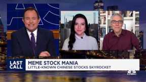 Meme stock mania: Little-known Chinese stocks skyrocket