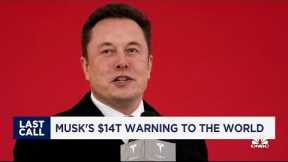 Elon Musk's $14 trillion warning: Tesla CEO unveils 'master plan' for renewable energy