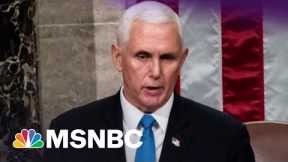 ‘The Trump team sees Pence going in as end of investigation’: Hugo Lowell