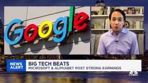 Big Tech beats: Microsoft & Alphabet post strong earnings