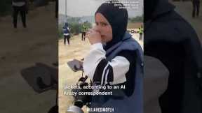 Video appears to show Israeli police throwing tear gas at journalists